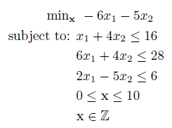 ex1 milp